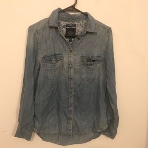 American eagle chambray shirt